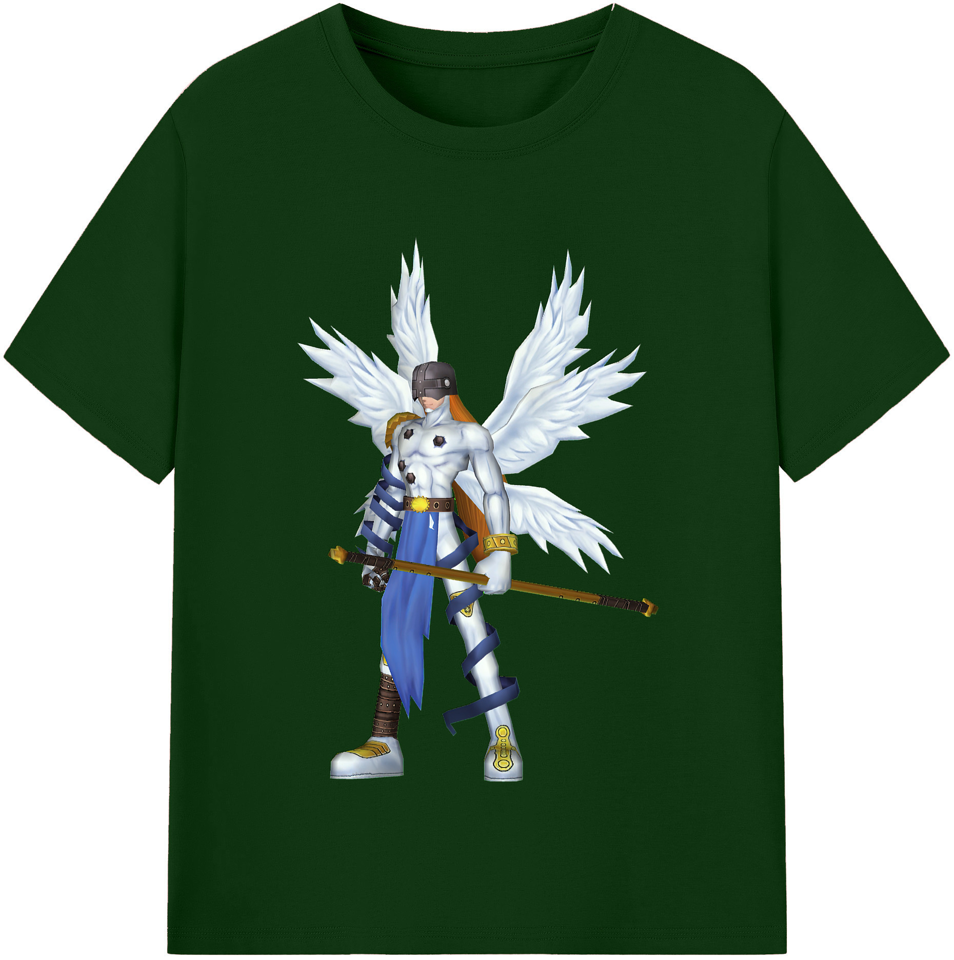 （画像用） Digimon デジタルモンスター/デジモン 綿100％半袖Tシャツ（フロントプリント）